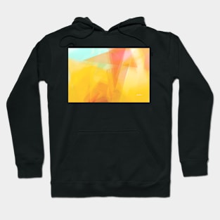 Sunny Side Up abstract art Hoodie